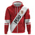 Personalized Peru 2024 Football Zip Hoodie Come On La Bicolor