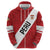 Personalized Peru 2024 Football Zip Hoodie Come On La Bicolor