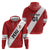 Personalized Peru 2024 Football Zip Hoodie Come On La Bicolor