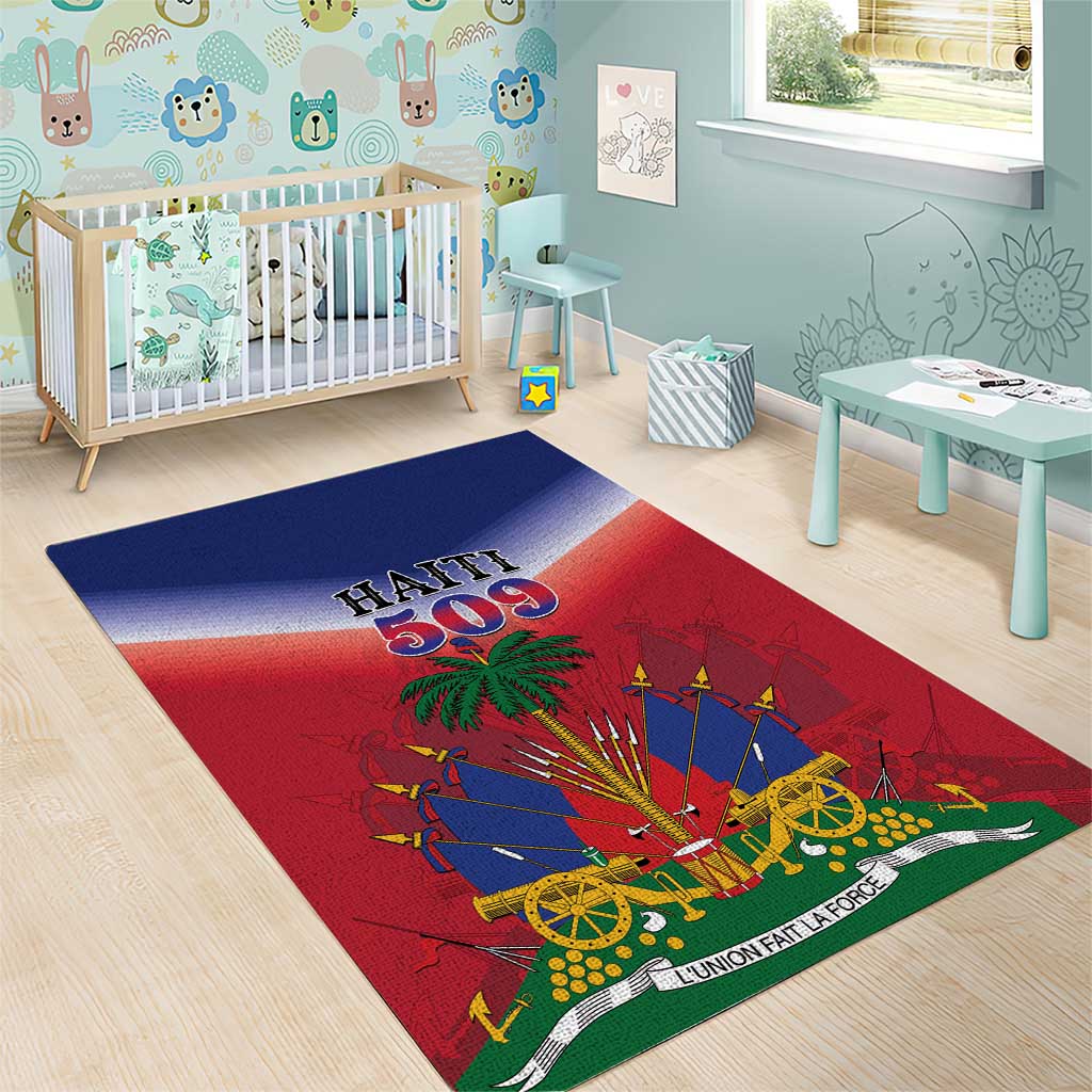 Haiti 509 Area Rug Repiblik d Ayiti