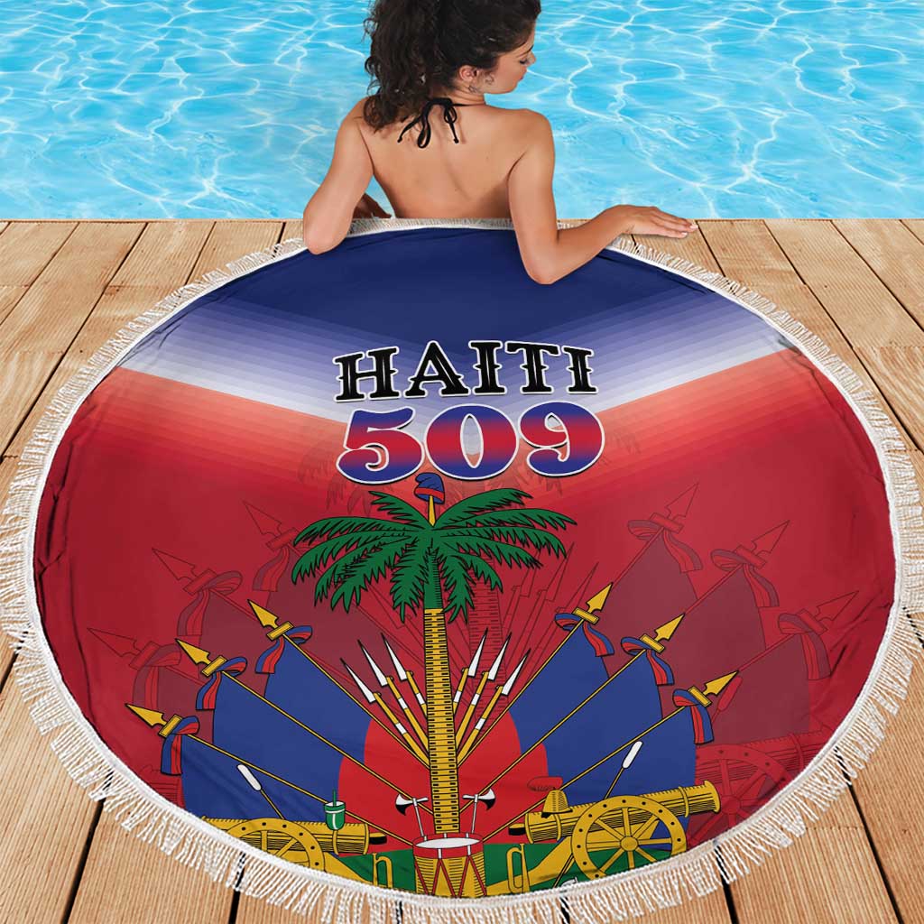 Haiti 509 Beach Blanket Repiblik d Ayiti