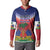 Personalized Haiti 509 Button Sweatshirt Repiblik d Ayiti
