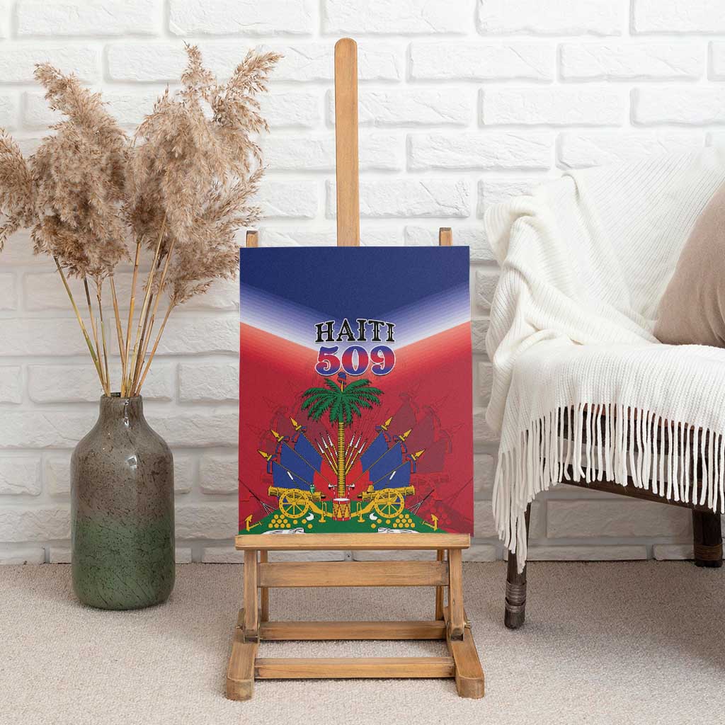 Haiti 509 Canvas Wall Art Repiblik d Ayiti