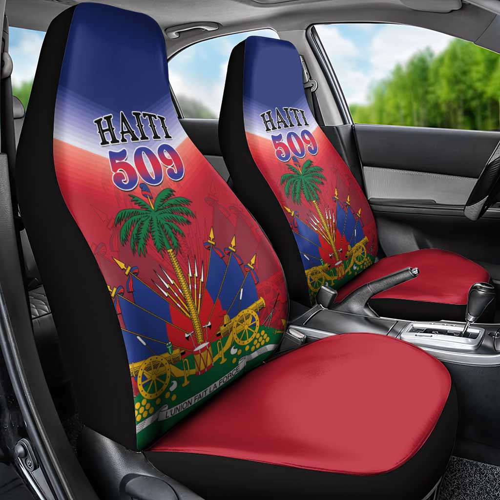 Haiti 509 Car Seat Cover Repiblik d Ayiti