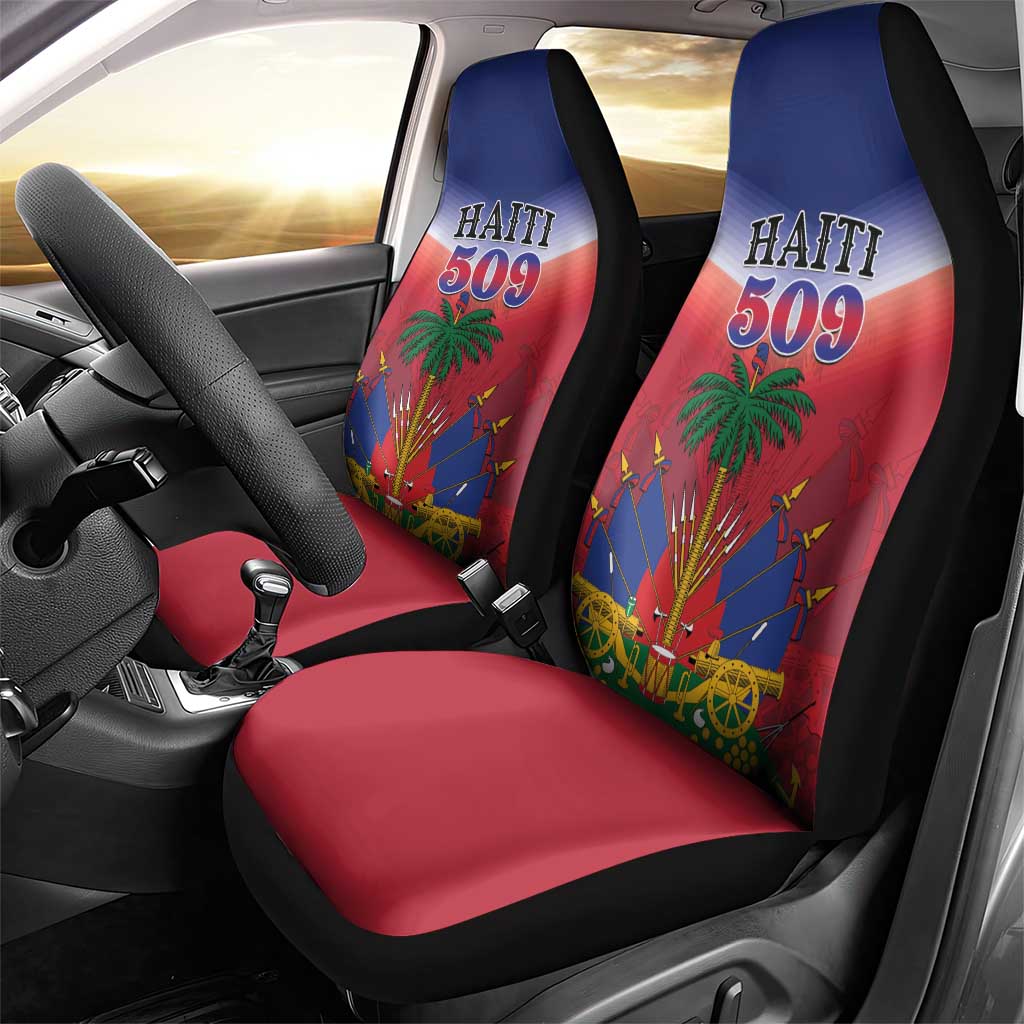 Haiti 509 Car Seat Cover Repiblik d Ayiti