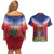 Personalized Haiti 509 Couples Matching Off Shoulder Short Dress and Hawaiian Shirt Repiblik d Ayiti
