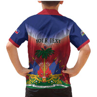 Personalized Haiti 509 Family Matching Mermaid Dress and Hawaiian Shirt Repiblik d Ayiti