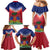Personalized Haiti 509 Family Matching Mermaid Dress and Hawaiian Shirt Repiblik d Ayiti