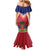 Personalized Haiti 509 Family Matching Mermaid Dress and Hawaiian Shirt Repiblik d Ayiti