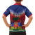 Personalized Haiti 509 Family Matching Off The Shoulder Long Sleeve Dress and Hawaiian Shirt Repiblik d Ayiti