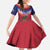 Personalized Haiti 509 Family Matching Off The Shoulder Long Sleeve Dress and Hawaiian Shirt Repiblik d Ayiti