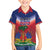 Personalized Haiti 509 Family Matching Off The Shoulder Long Sleeve Dress and Hawaiian Shirt Repiblik d Ayiti
