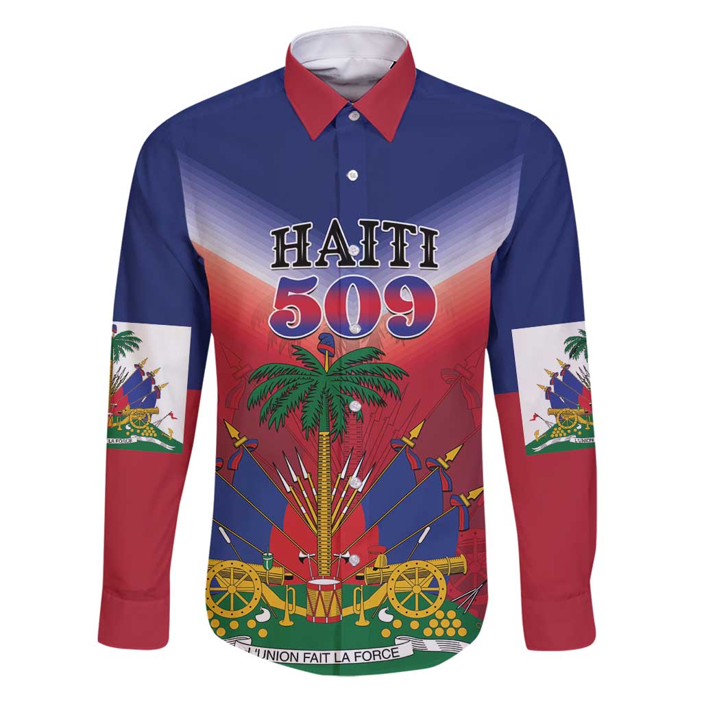 Personalized Haiti 509 Family Matching Off Shoulder Maxi Dress and Hawaiian Shirt Repiblik d Ayiti