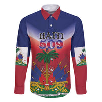 Personalized Haiti 509 Family Matching Off Shoulder Short Dress and Hawaiian Shirt Repiblik d Ayiti