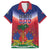 Personalized Haiti 509 Family Matching Short Sleeve Bodycon Dress and Hawaiian Shirt Repiblik d Ayiti