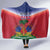 Haiti 509 Hooded Blanket Repiblik d Ayiti