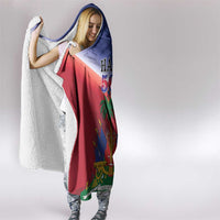 Haiti 509 Hooded Blanket Repiblik d Ayiti
