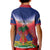 Personalized Haiti 509 Kid Polo Shirt Repiblik d Ayiti