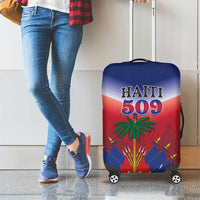 Haiti 509 Luggage Cover Repiblik d Ayiti