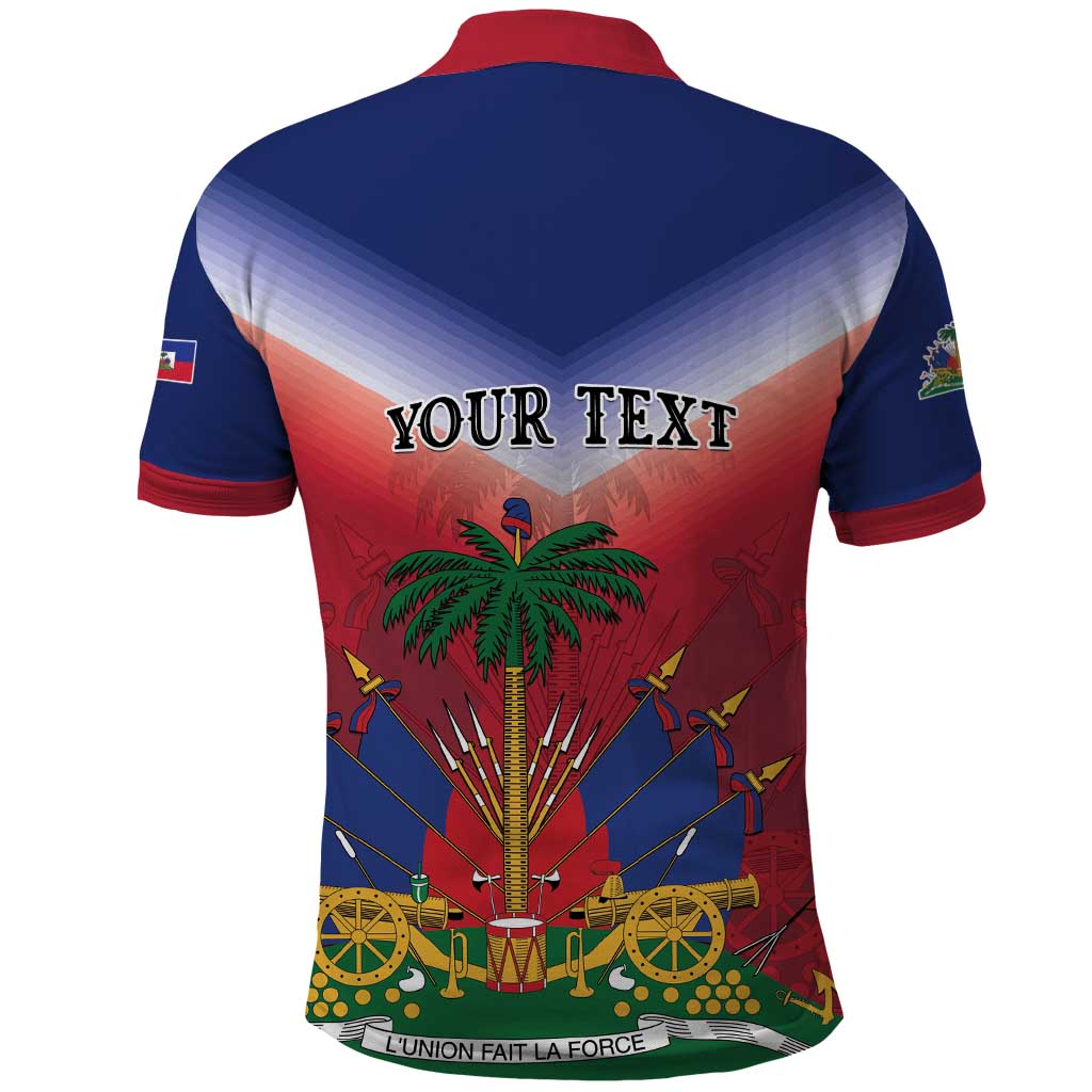 Personalized Haiti 509 Polo Shirt Repiblik d Ayiti