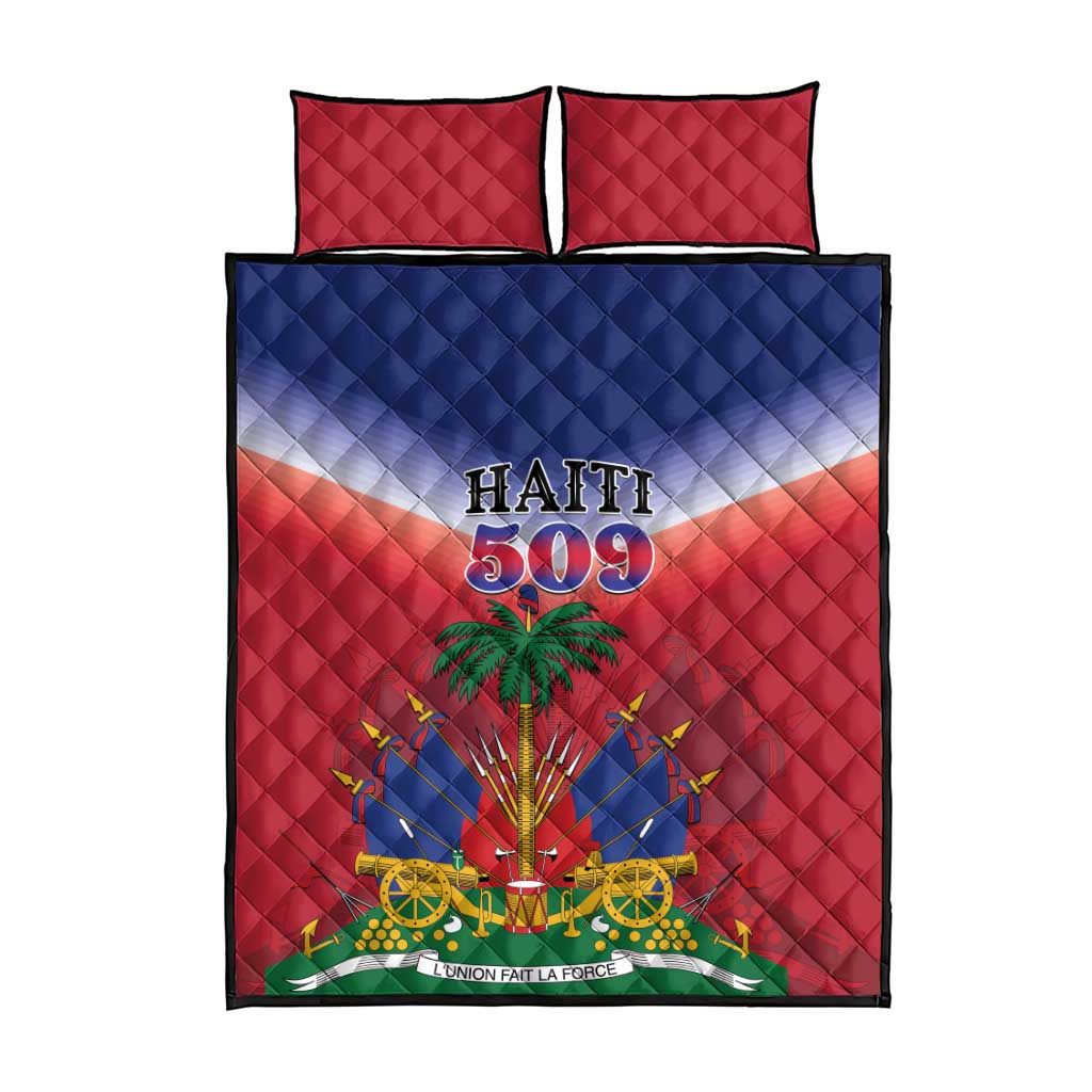 Haiti 509 Quilt Bed Set Repiblik d Ayiti