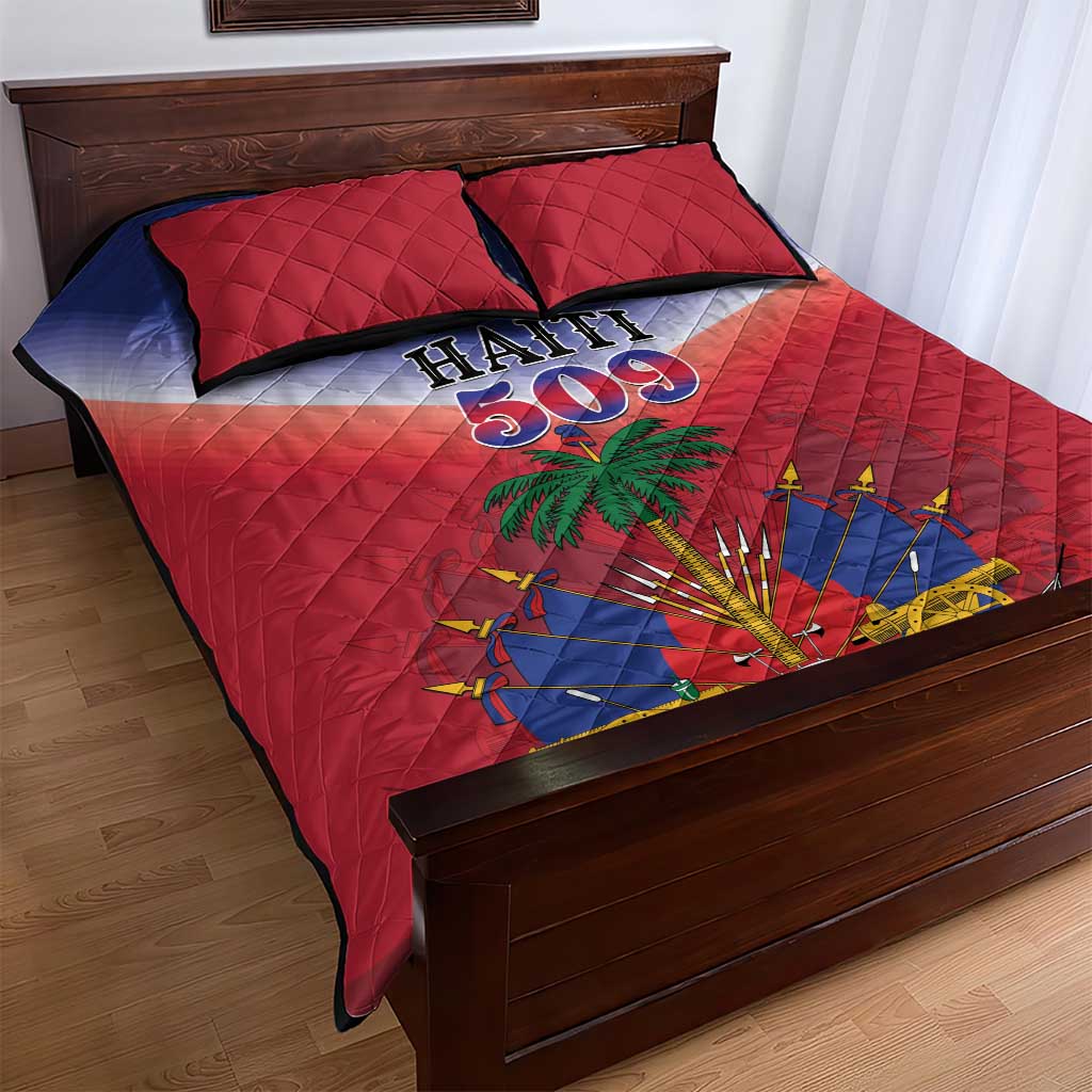 Haiti 509 Quilt Bed Set Repiblik d Ayiti