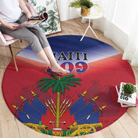 Haiti 509 Round Carpet Repiblik d Ayiti