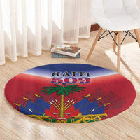 Haiti 509 Round Carpet Repiblik d Ayiti