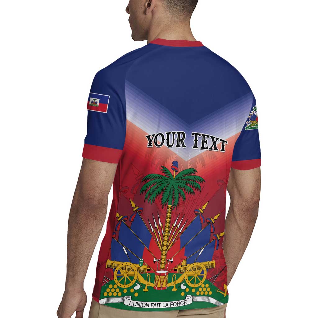 Personalized Haiti 509 Rugby Jersey Repiblik d Ayiti