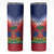 Personalized Haiti 509 Skinny Tumbler Repiblik d Ayiti