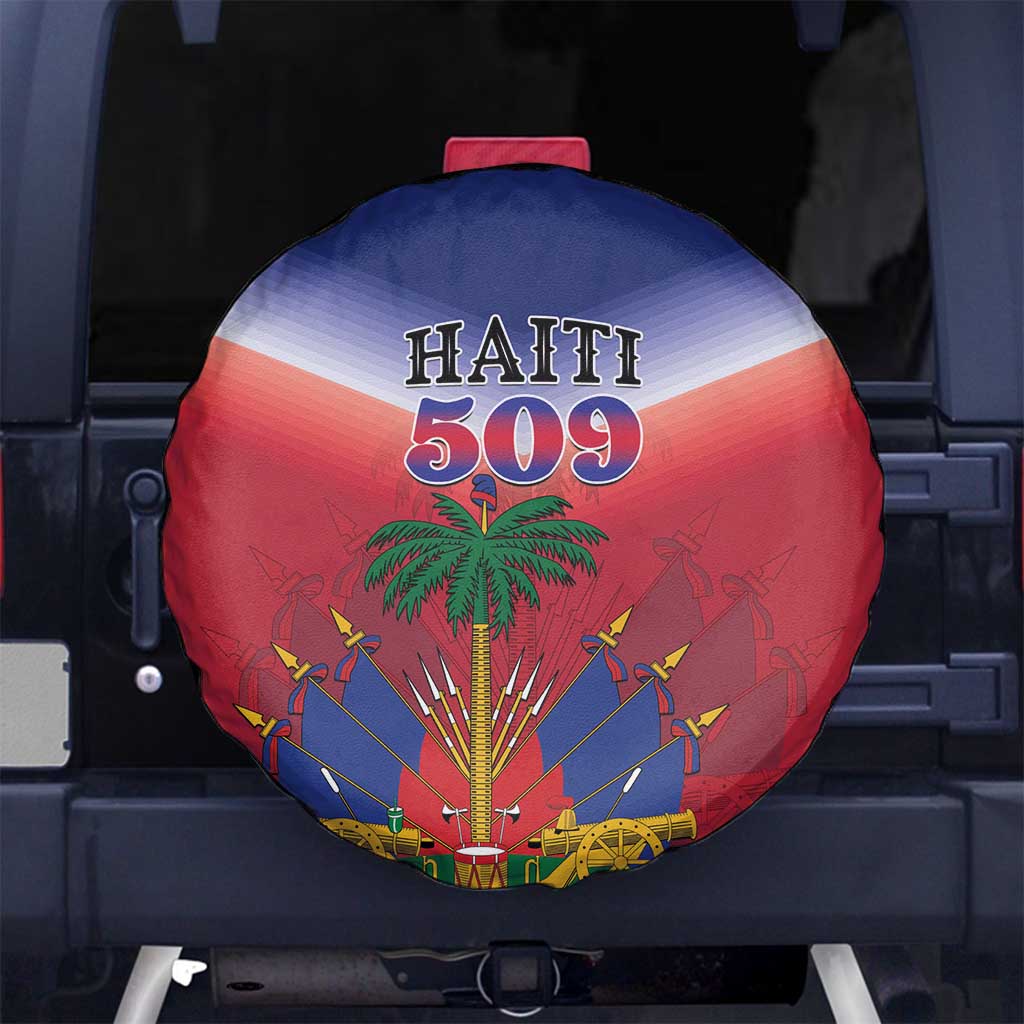 Haiti 509 Spare Tire Cover Repiblik d Ayiti