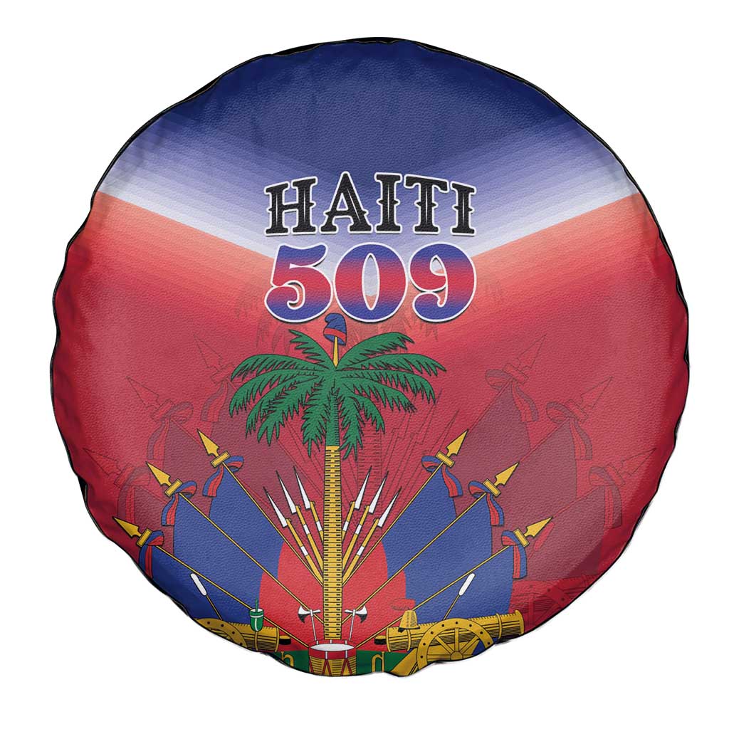 Haiti 509 Spare Tire Cover Repiblik d Ayiti