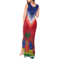 Personalized Haiti 509 Tank Maxi Dress Repiblik d Ayiti