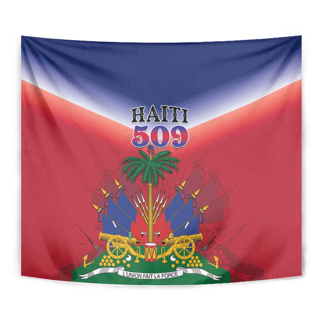 Haiti 509 Tapestry Repiblik d Ayiti