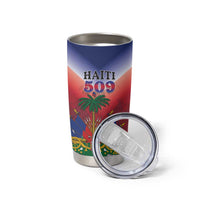 Personalized Haiti 509 Tumbler Cup Repiblik d Ayiti