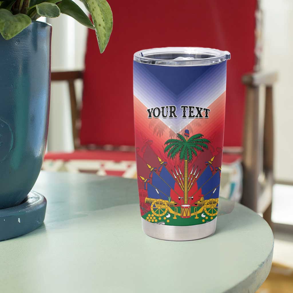 Personalized Haiti 509 Tumbler Cup Repiblik d Ayiti