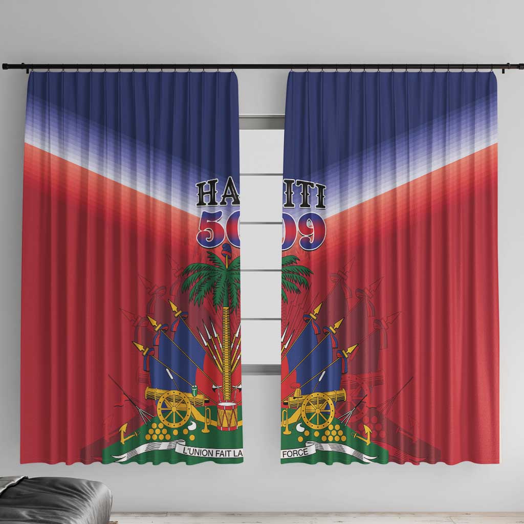 Haiti 509 Window Curtain Repiblik d Ayiti