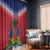 Haiti 509 Window Curtain Repiblik d Ayiti
