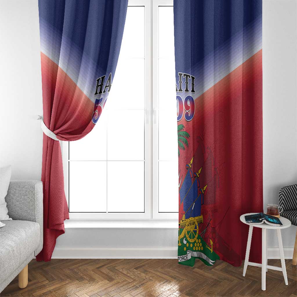 Haiti 509 Window Curtain Repiblik d Ayiti