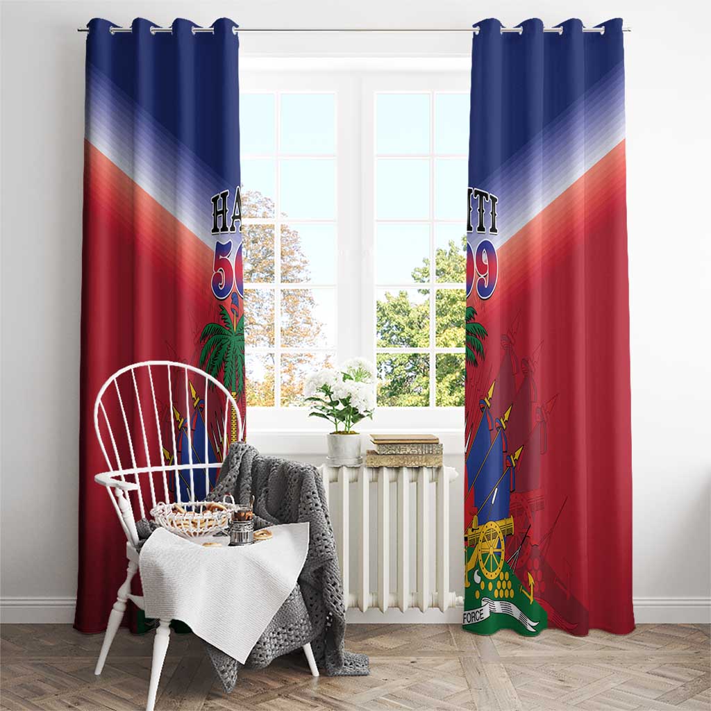 Haiti 509 Window Curtain Repiblik d Ayiti