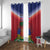 Haiti 509 Window Curtain Repiblik d Ayiti