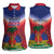 Personalized Haiti 509 Women Sleeveless Polo Shirt Repiblik d Ayiti