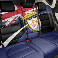 Anguilla Back Car Seat Cover Strength and Endurance Grunge
