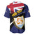 Personalised Anguilla Baseball Jersey Strength and Endurance Grunge