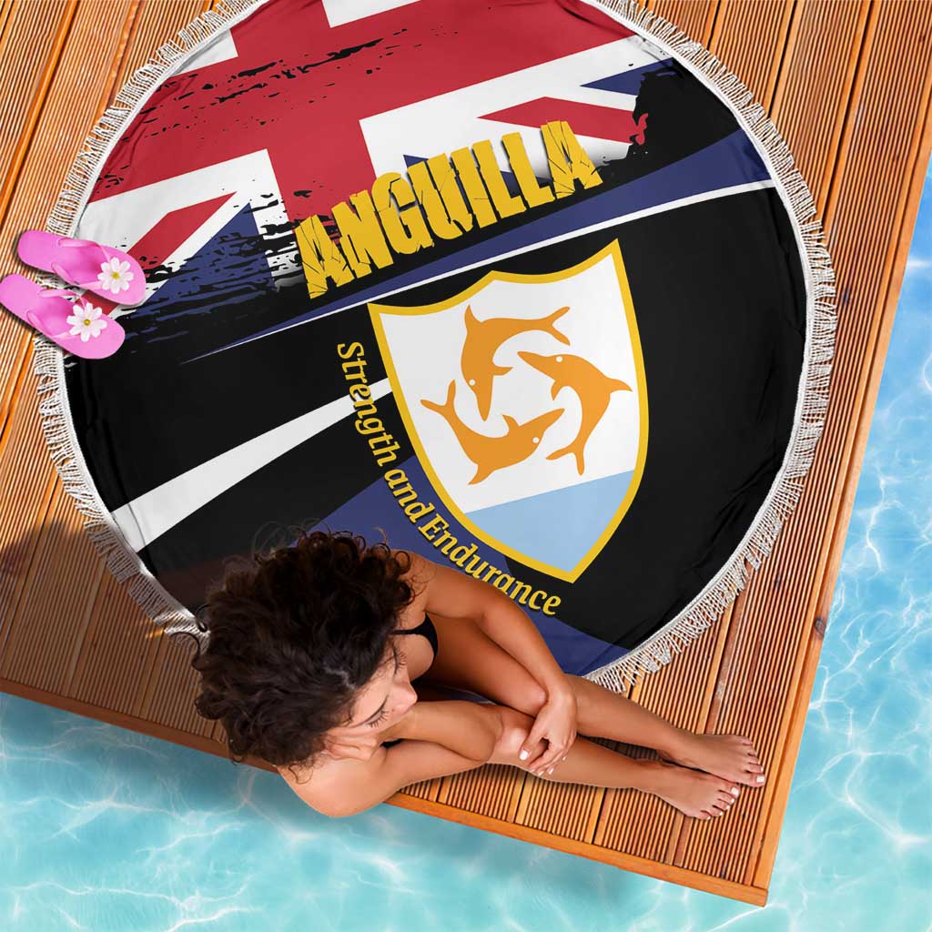 Anguilla Beach Blanket Strength and Endurance Grunge