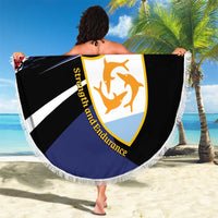 Anguilla Beach Blanket Strength and Endurance Grunge