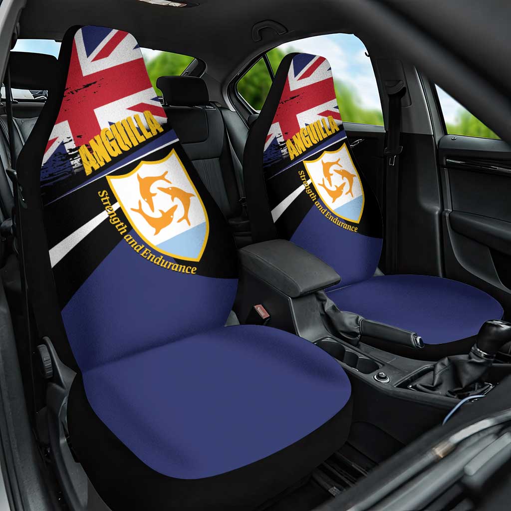 Anguilla Car Seat Cover Strength and Endurance Grunge