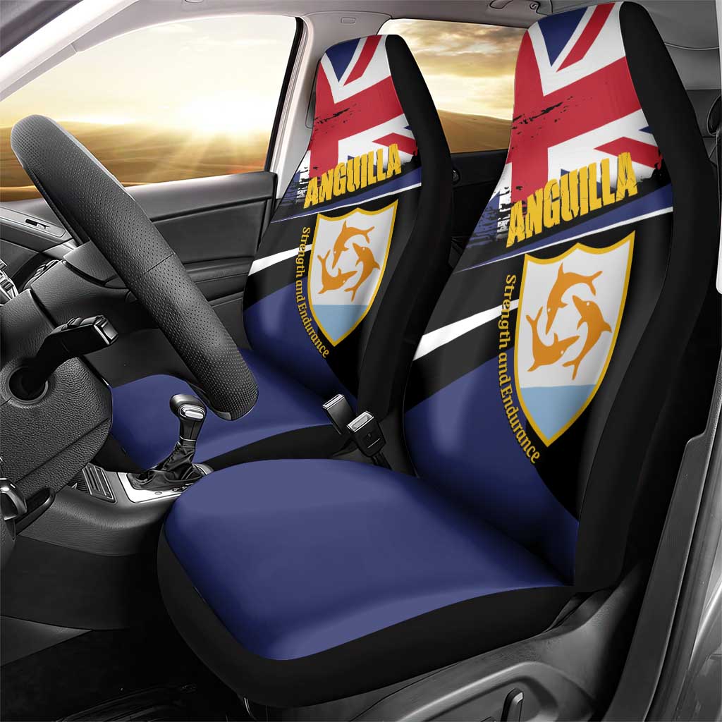Anguilla Car Seat Cover Strength and Endurance Grunge