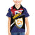Personalised Anguilla Family Matching Mermaid Dress and Hawaiian Shirt Strength and Endurance Grunge