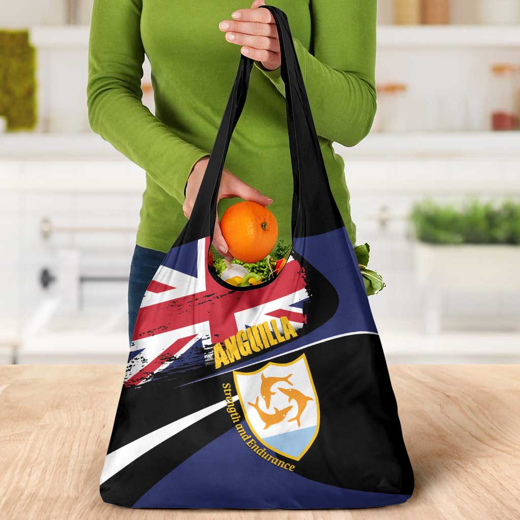 Anguilla Grocery Bag Strength and Endurance Grunge